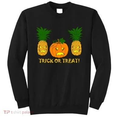 Pineapple Vs. Pumpkin Jack O Lantern Sweatshirt