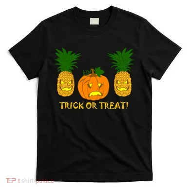 Pineapple Vs. Pumpkin Jack O Lantern T-Shirt