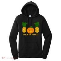 Pineapple Vs. Pumpkin Jack O Lantern Women's Hoodie thumb 0
