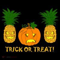 Pineapple Vs. Pumpkin Jack O Lantern Women's Tank Top thumb 5