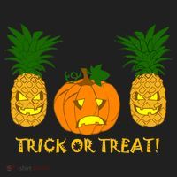 Pineapple Vs. Pumpkin Jack O Lantern Hat thumb 2
