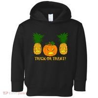 Pineapple Vs. Pumpkin Jack O Lantern Toddler Hoodie thumb 0