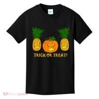 Pineapple Vs. Pumpkin Jack O Lantern Kids T-Shirt thumb 0
