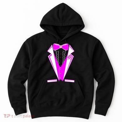 Pink Breast Cancer Tuxedo Hoodie