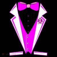 Pink Breast Cancer Tuxedo Coffee Mug thumb 5