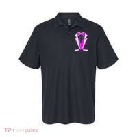Pink Breast Cancer Tuxedo Polo thumb 0