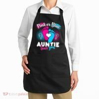 Pink Or Blue Auntie Loves You Apron thumb 2
