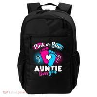 Pink Or Blue Auntie Loves You Backpack thumb 0