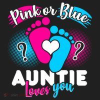 Pink Or Blue Auntie Loves You Tumbler thumb 3