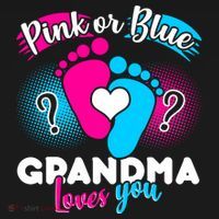 Pink or Blue Grandma Loves You Long Sleeve Shirt thumb 2