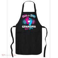 Pink or Blue Grandma Loves You Apron thumb 0