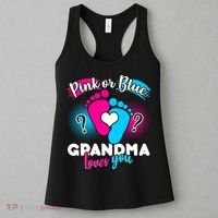Pink or Blue Grandma Loves You Women's Tank Top thumb 3