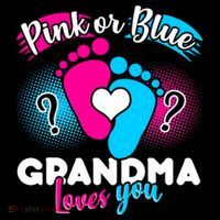 Pink or Blue Grandma Loves You Women's Tank Top thumb 5