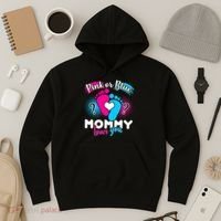Pink or Blue Mommy Loves You Hoodie thumb 3