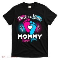 Pink or Blue Mommy Loves You T-Shirt thumb 0