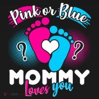 Pink or Blue Mommy Loves You Backpack thumb 2