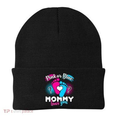 Pink or Blue Mommy Loves You Beanie