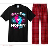 Pink or Blue Mommy Loves You Pajama Set thumb 0