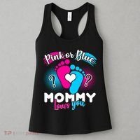 Pink or Blue Mommy Loves You Women's Tank Top thumb 3
