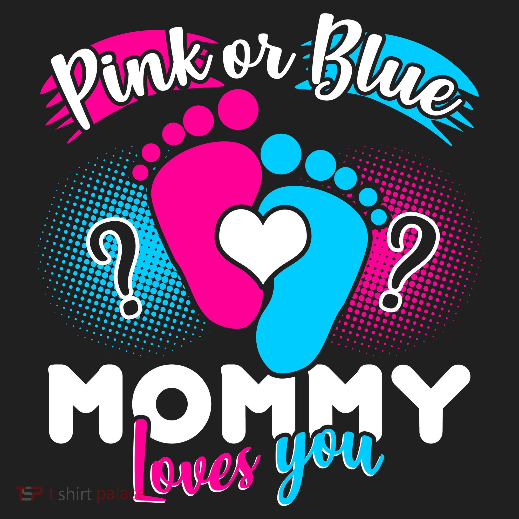 Pink or Blue Mommy Loves You Hat