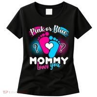 Pink or Blue Mommy Loves You Women's T-Shirt thumb 0