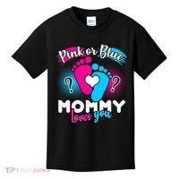 Pink or Blue Mommy Loves You Kids T-Shirt thumb 0