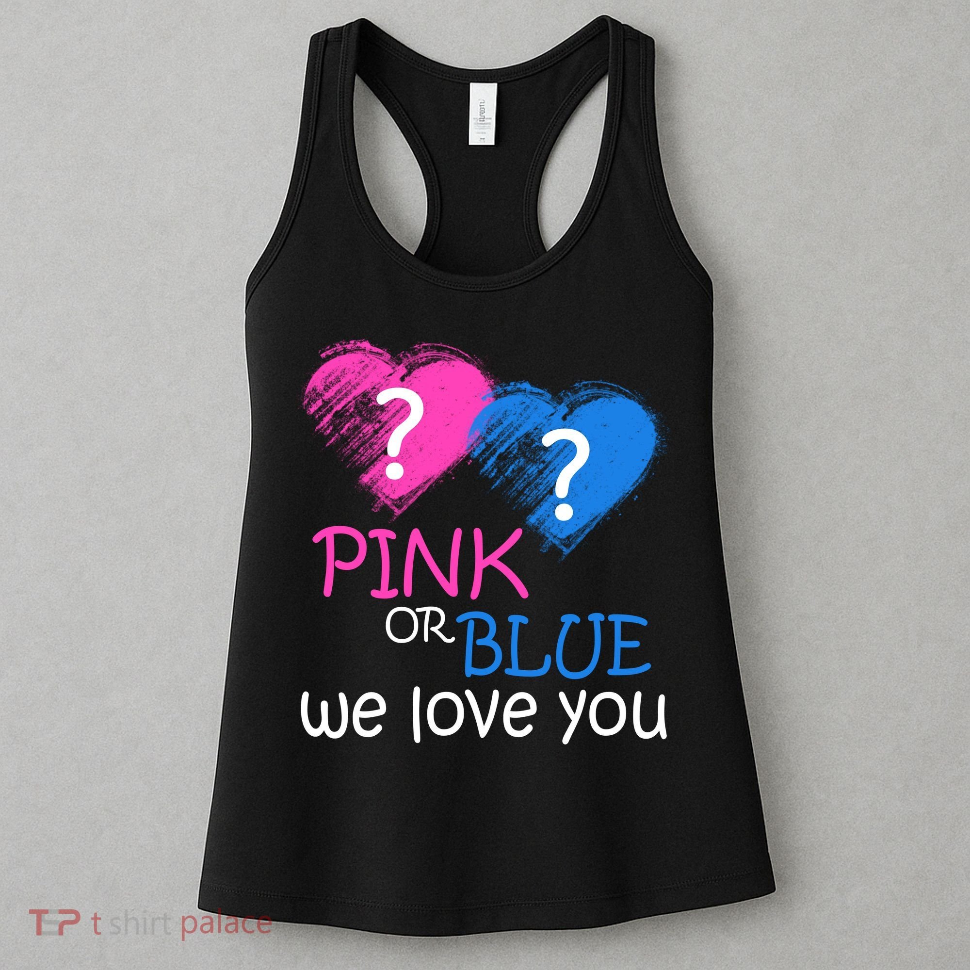 Pink or Blue We Love You Women's Tank Top