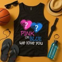 Pink or Blue We Love You Tank Top thumb 4