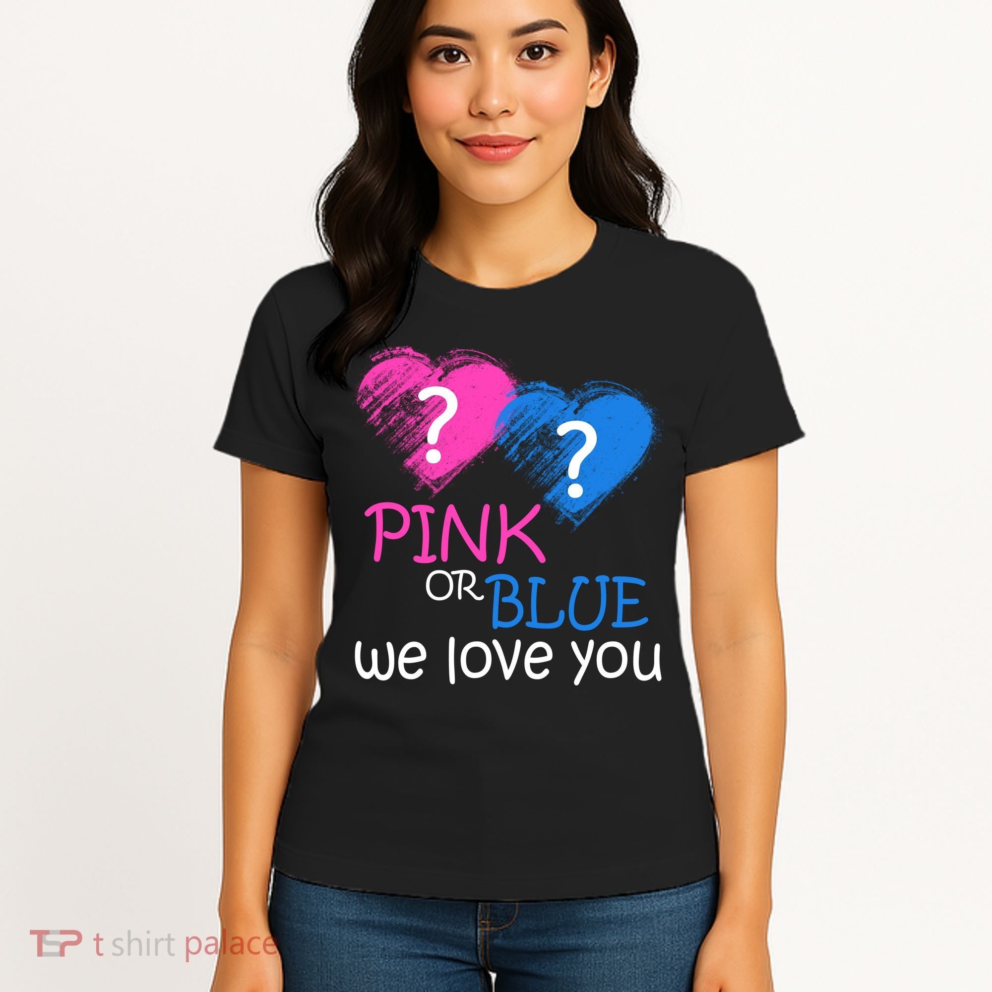 Pink or Blue We Love You Women's T-Shirt