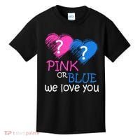 Pink or Blue We Love You Kids T-Shirt thumb 0