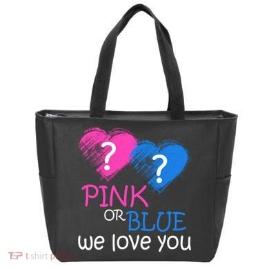 Pink or Blue We Love You Tote Bag
