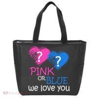 Pink or Blue We Love You Tote Bag thumb 0
