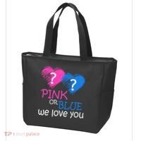 Pink or Blue We Love You Tote Bag thumb 3