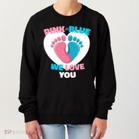 Pink Or Blue We Love You Gender Reval Women's Sweatshirt thumb 0
