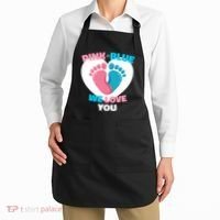 Pink Or Blue We Love You Gender Reval Apron thumb 2