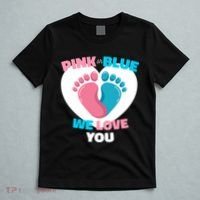 Pink Or Blue We Love You Gender Reval T-Shirt thumb 5