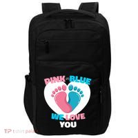 Pink Or Blue We Love You Gender Reval Impact Tech Backpack thumb 0