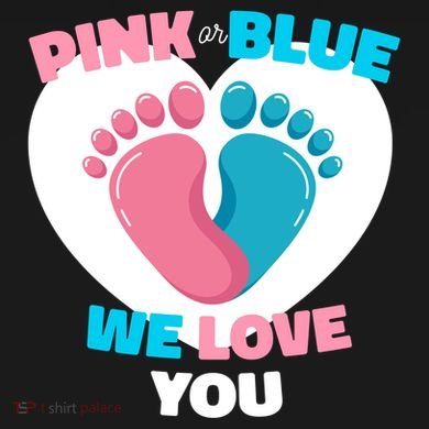 Pink Or Blue We Love You Gender Reval Impact Tech Backpack