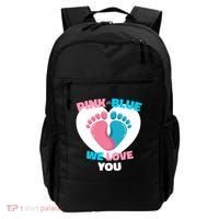 Pink Or Blue We Love You Gender Reval Backpack thumb 0