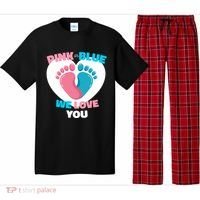 Pink Or Blue We Love You Gender Reval Pajama Set thumb 0