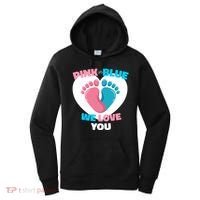 Pink Or Blue We Love You Gender Reval Women's Hoodie thumb 0