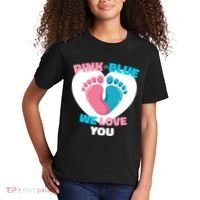 Pink Or Blue We Love You Gender Reval Kids T-Shirt thumb 2