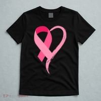 Pink Ribbon Of Love Breast Cancer Awareness T-Shirt thumb 5
