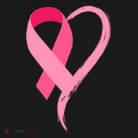 Pink Ribbon Of Love Breast Cancer Awareness T-Shirt thumb 7