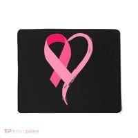 Pink Ribbon Of Love Breast Cancer Awareness Mousepad thumb 0