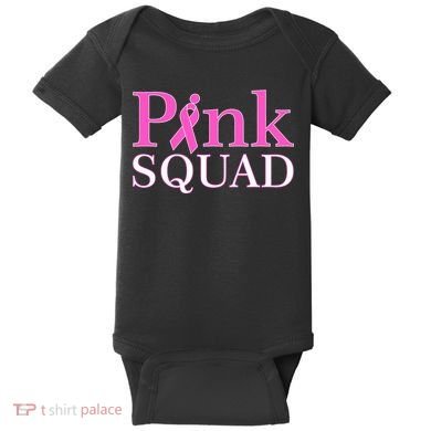 Pink Squad Baby Bodysuit
