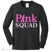 Pink Squad Kids Long Sleeve Shirt thumb 0