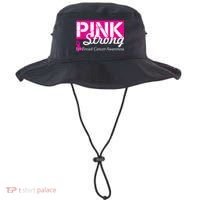 Pink Strong For Breast Cancer Awareness Bucket Hat thumb 0