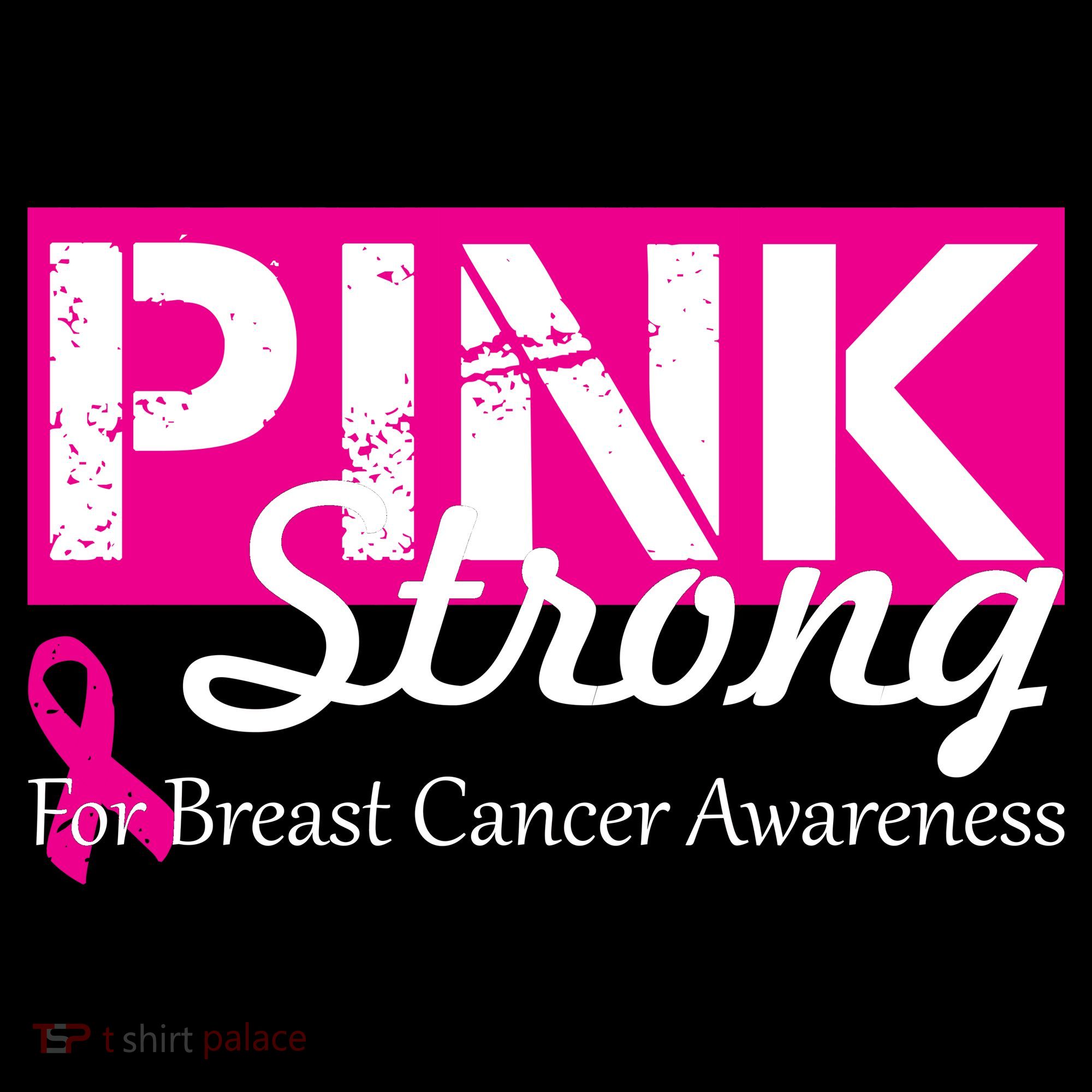 Pink Strong For Breast Cancer Awareness Women's Tank Top