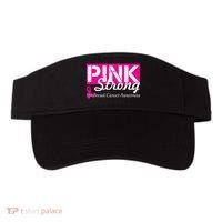 Pink Strong For Breast Cancer Awareness Visor thumb 0